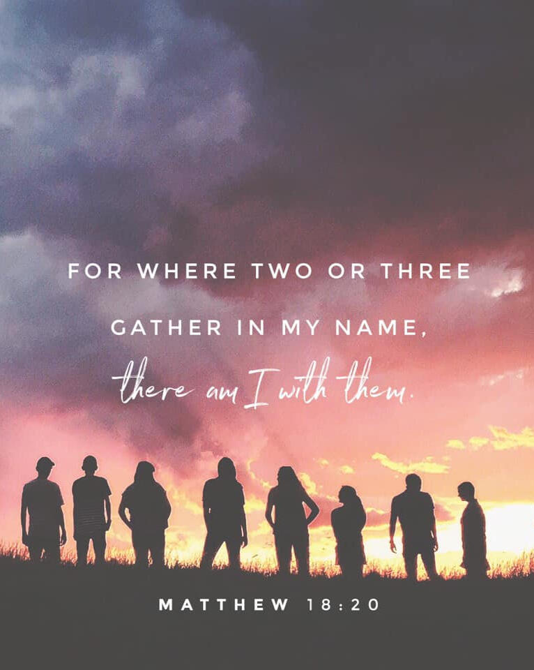 18:20 Matthew 18:20